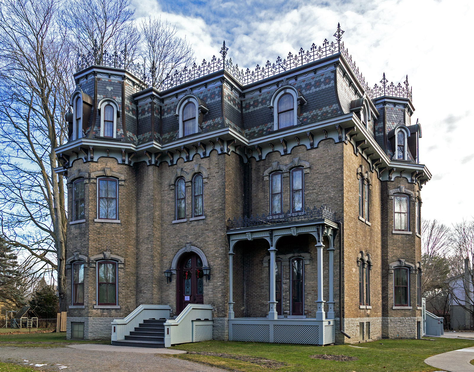 20141223. The Glanmore House (c.1883) in Belleville, Ontario is
