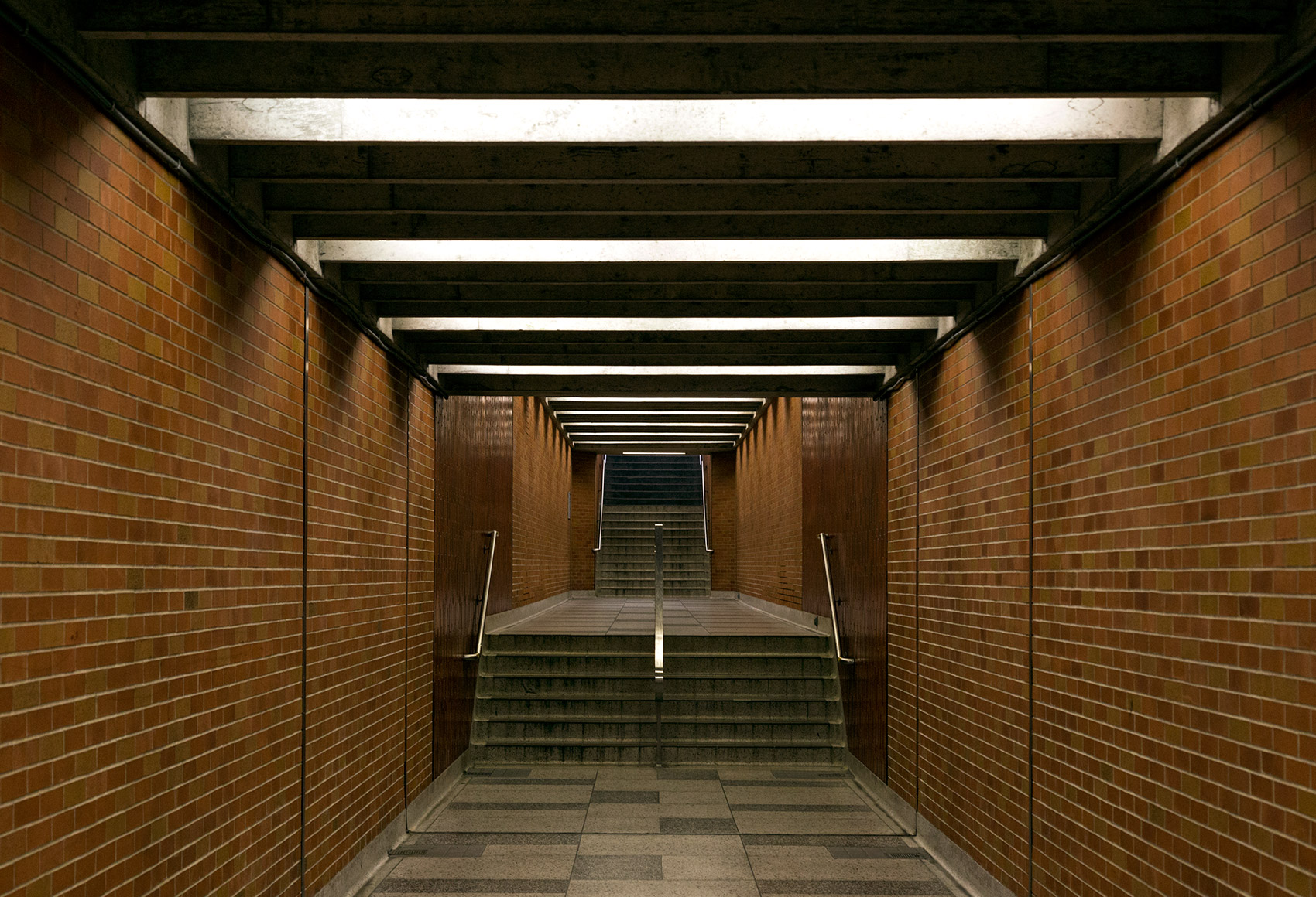 20150722. An appealing subterranean passageway at Toronto's Wils