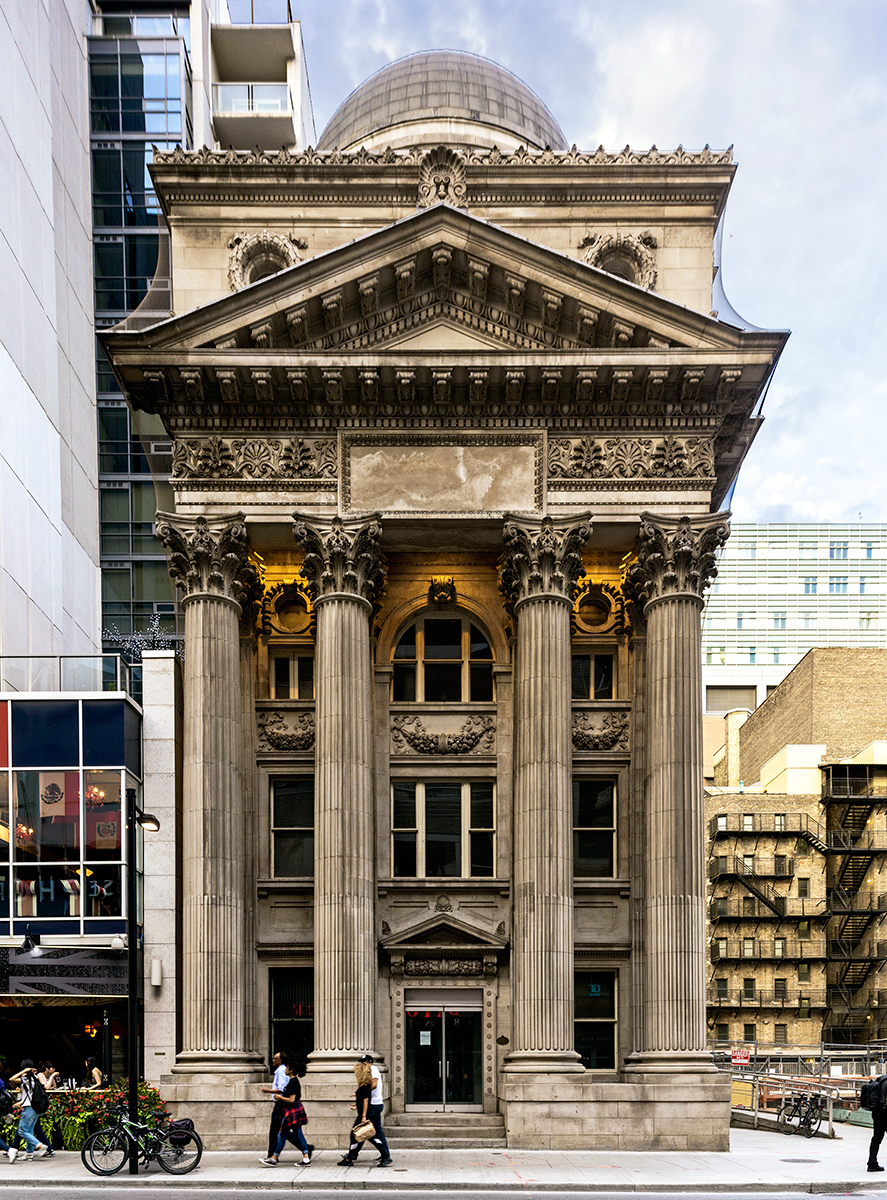 20150804. Toronto’s stunning Bank of Toronto building (c.1906,