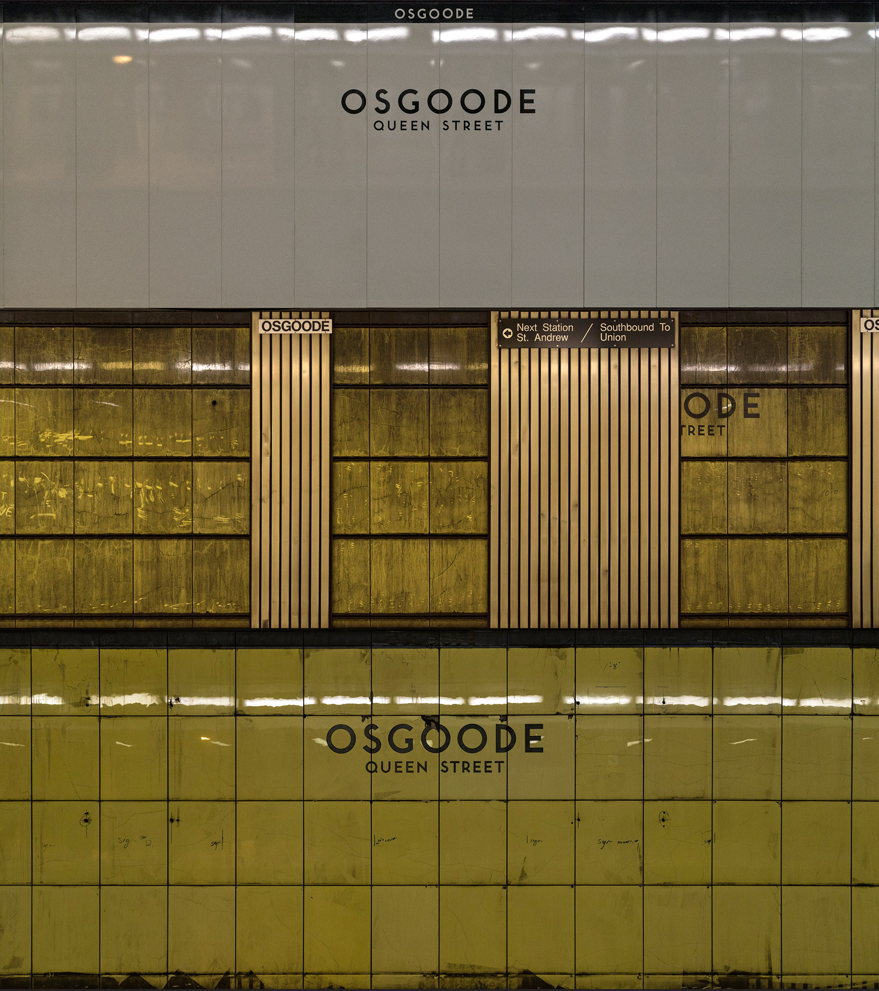 20160122. Toronto Osgoode Station's new look - better than befor