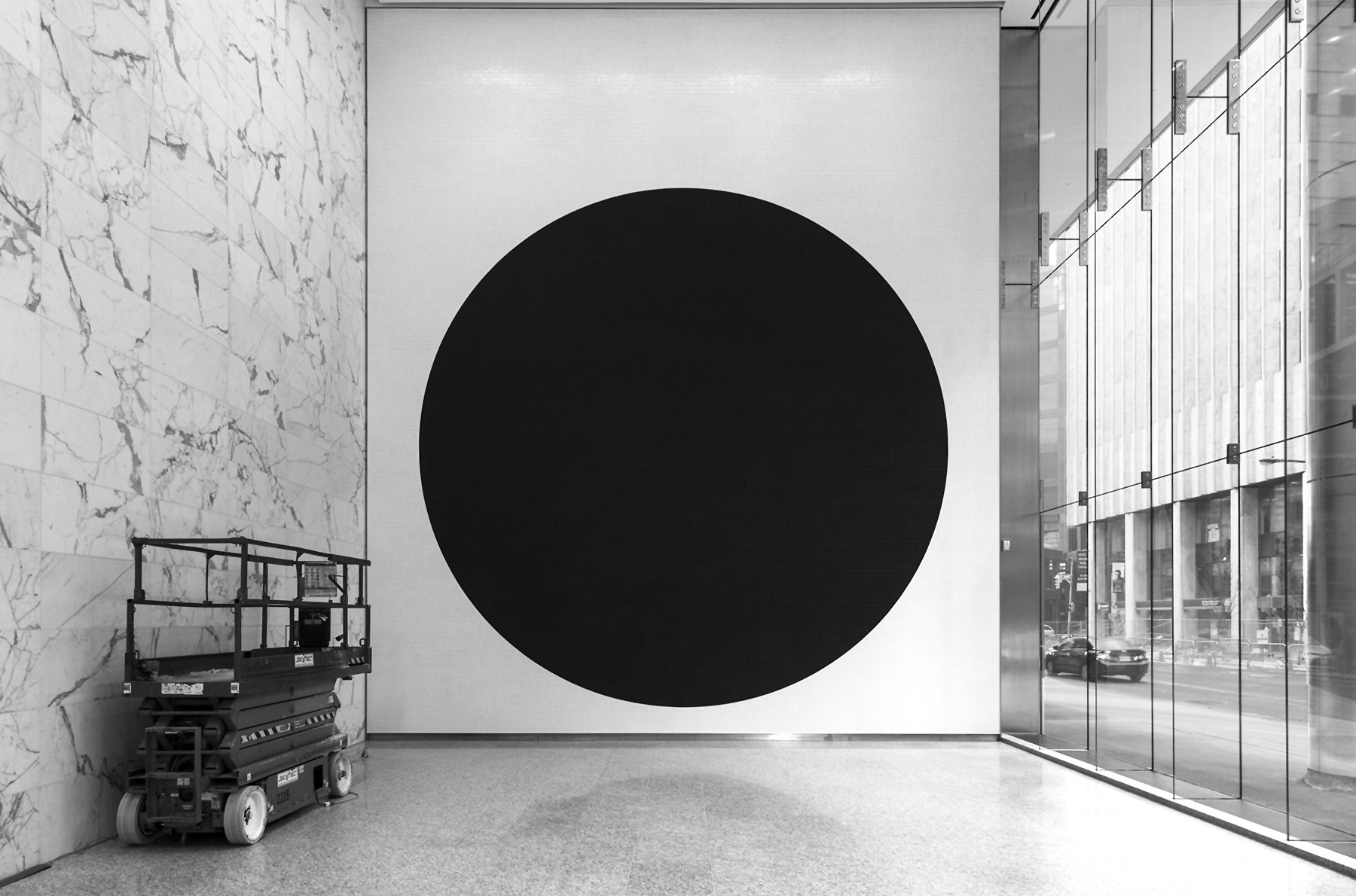20160214. Large scale minimal art in Toronto's new Bay Adelaide
