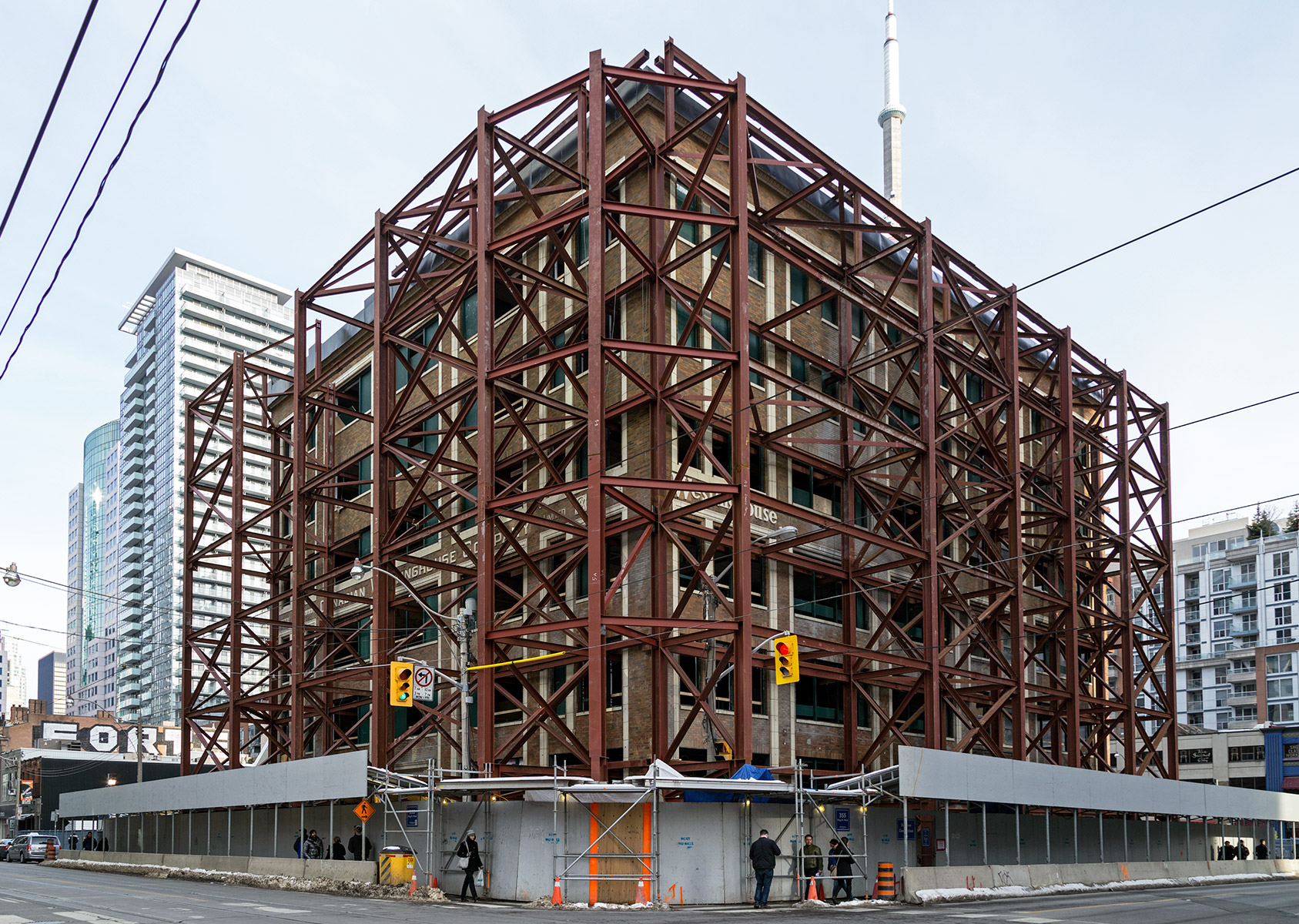 20160306. The 1927 Canadian Westinghouse Building has donned an