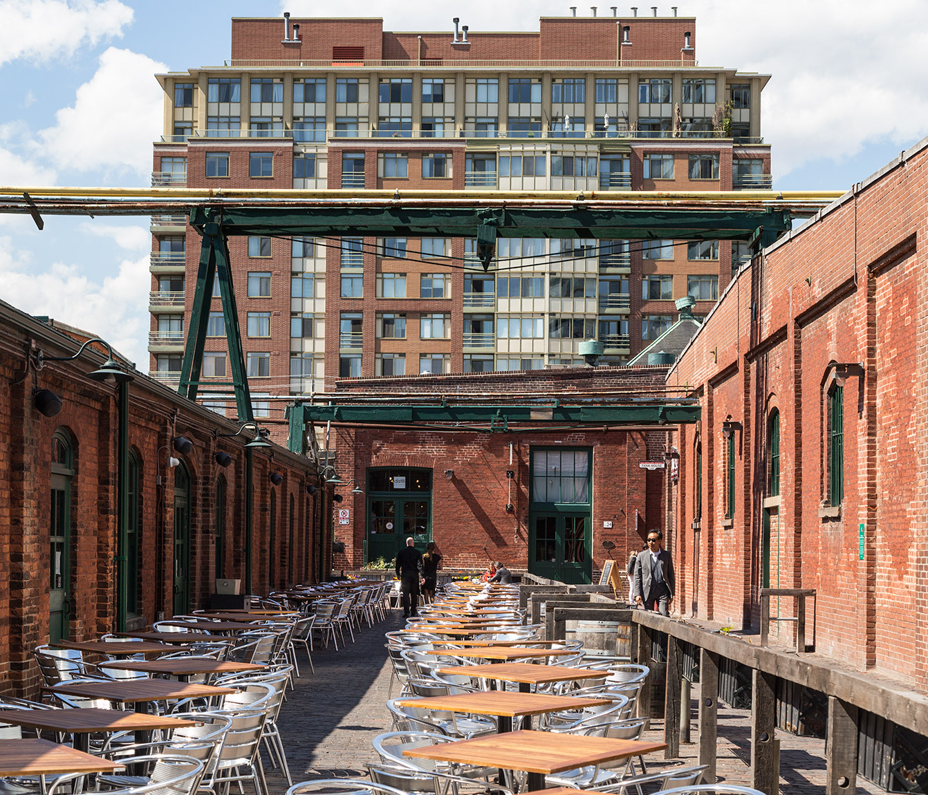 20160609. Almost dinner time in the Distillery District.
