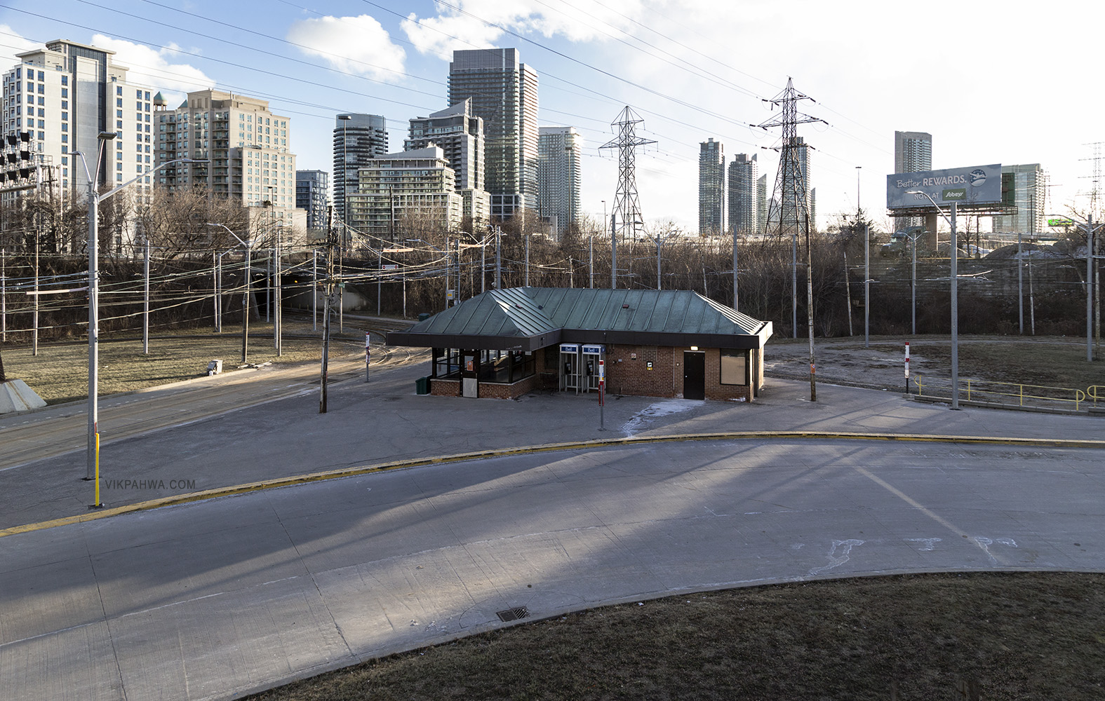 20170109. The Humber Loop on #TTC Route 501 Queen closed yesterd