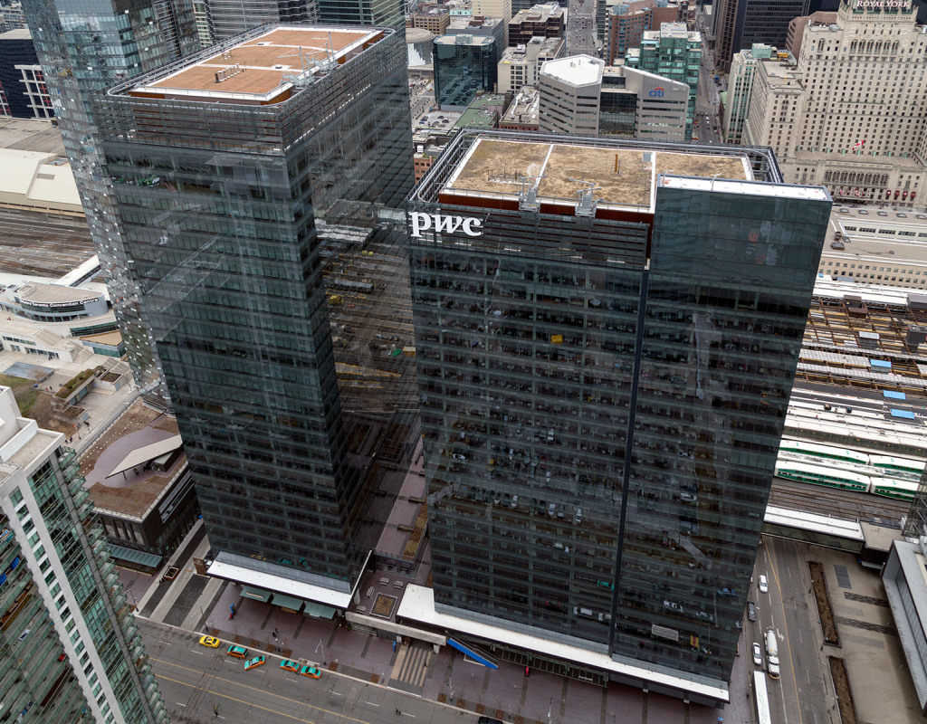 20160201. Toronto’s Southcore Financial Centre Shines Below. 