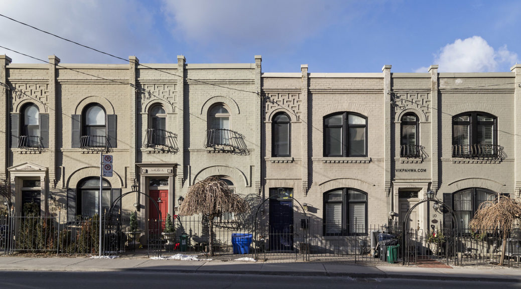20170210. The cute rowhouses of Belmont Street, renovated in 1962 by